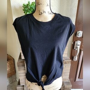 Black Women's Crop Top